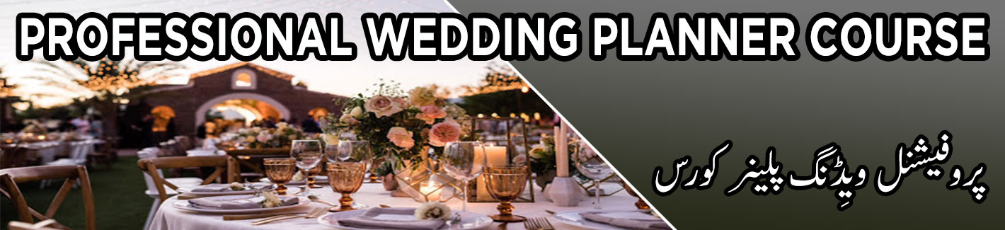 professional wedding planner course multan